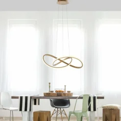 Luminaires Leuchten Direkt Suspension Leuchten-Direkt MARIA LED Laiton, 1 lumière* Éclairage Led