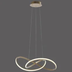 Luminaires Leuchten Direkt Suspension Leuchten-Direkt MARIA LED Laiton, 1 lumière* Éclairage Led