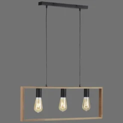 Lampes Vintages & Rétros-Luminaires Leuchten Direkt Suspension Leuchten-Direkt FRANKY Noir, 3 lumières
