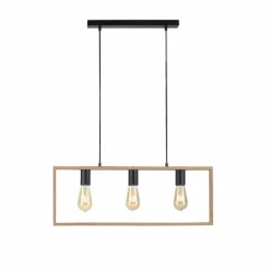 Lampes Vintages & Rétros-Luminaires Leuchten Direkt Suspension Leuchten-Direkt FRANKY Noir, 3 lumières