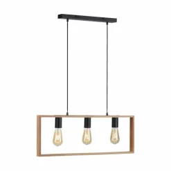 Lampes Vintages & Rétros-Luminaires Leuchten Direkt Suspension Leuchten-Direkt FRANKY Noir, 3 lumières