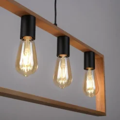 Lampes Vintages & Rétros-Luminaires Leuchten Direkt Suspension Leuchten-Direkt FRANKY Noir, 5 lumières