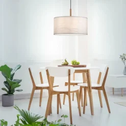 Luminaires Scandinaves-Luminaires Leuchten Direkt Suspension Leuchten-Direkt GREEN SOFIE Écru, Noir, 1 lumière