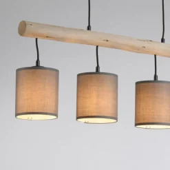 Luminaires Scandinaves-Luminaires Leuchten Direkt Suspension Leuchten-Direkt GREEN TRIBU Écru, Noir, 4 lumières