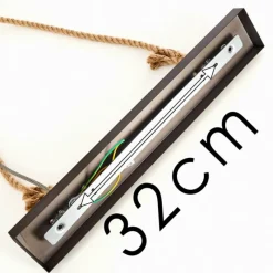 Lampes Industrielles-hofstein Suspension Logum Brun, Noir, 3 lumières