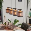 Lampes En Tissu-hofstein Suspension Lohobe Noir, 4 lumières