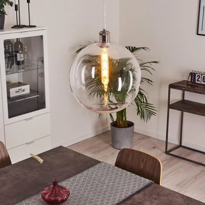 hofstein Suspension Lololo Acier inoxydable, 1 lumière