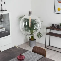 hofstein Suspension Lololo Acier inoxydable, 1 lumière