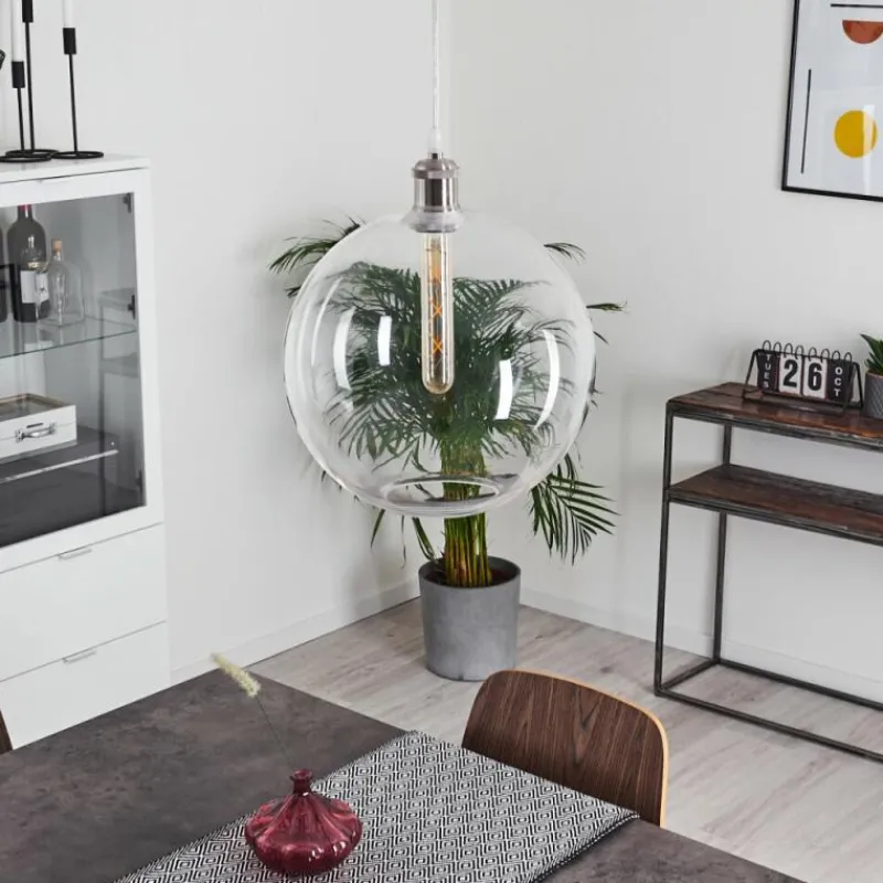 hofstein Suspension Lololo Acier inoxydable, 1 lumière