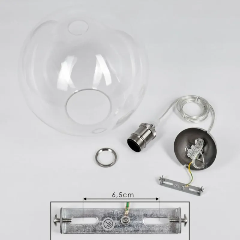 hofstein Suspension Lololo Acier inoxydable, 1 lumière