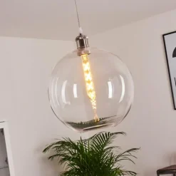 hofstein Suspension Lololo Acier inoxydable, 1 lumière