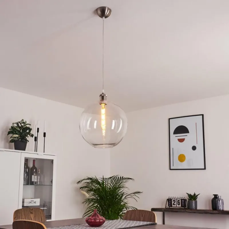 hofstein Suspension Lololo Acier inoxydable, 1 lumière