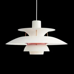 Luminaires Scandinaves-Luminaires Louis Poulsen Suspension Louis Poulsen Blanc, 1 lumière