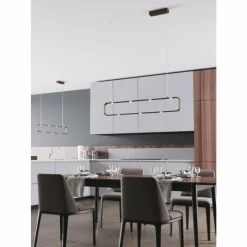 Luce Design Suspension Moka LED Moka, 9 lumières* Suspensions