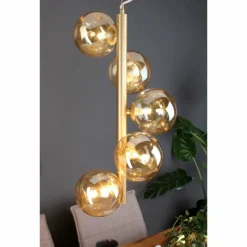 Luce Design Suspension NEPTUN Laiton, 5 lumières