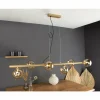 Luce Design Suspension NEPTUN Laiton, 6 lumières