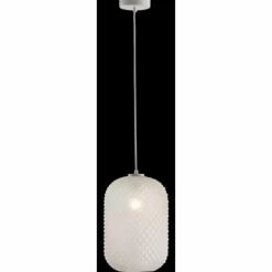 Luce Design Suspension Luce-Design ASHFORD Blanc, 1 lumière