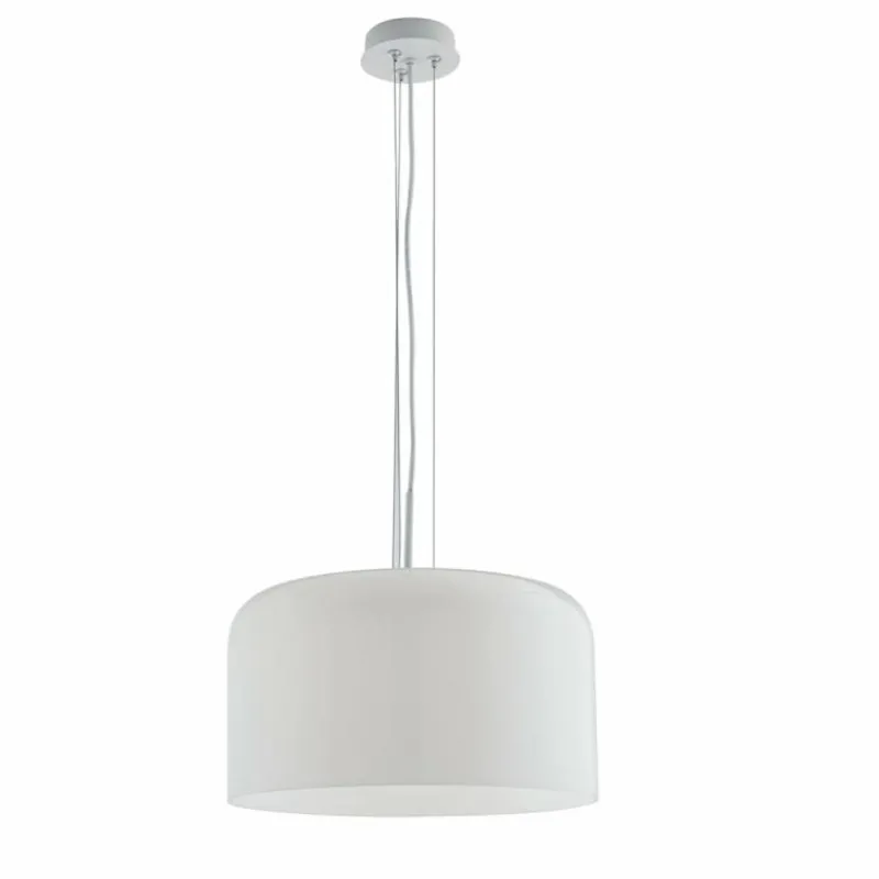 Luce Design Suspension Luce-Design Gibus Blanc, 1 lumière