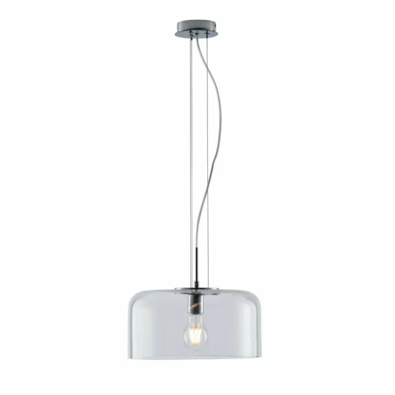Luce Design Suspension Luce-Design Gibus Chrome, 1 lumière
