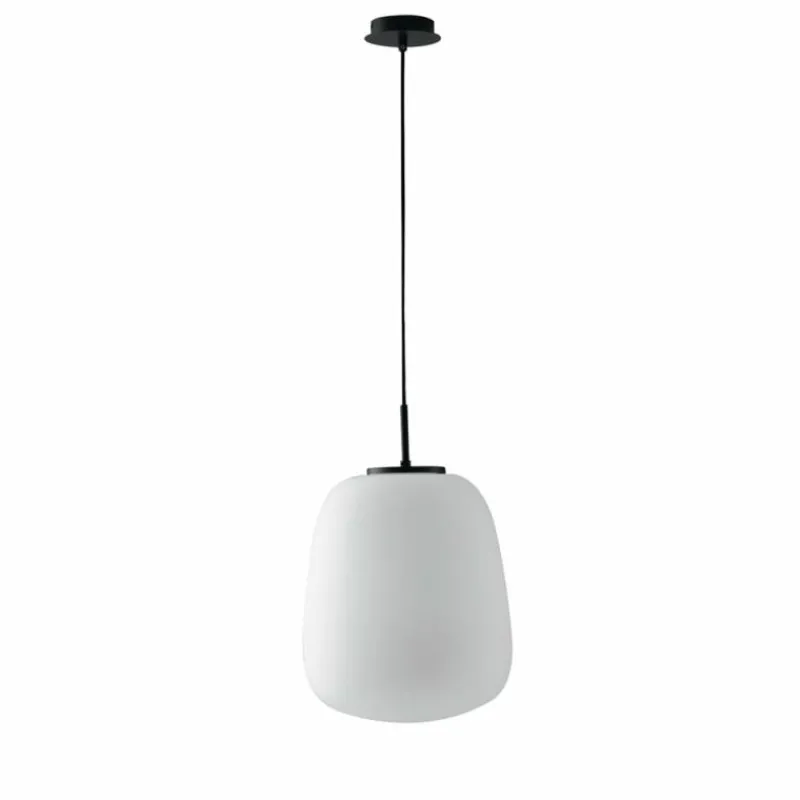 Luce Design Suspension Luce-Design Tolomeo Noir, 1 lumière