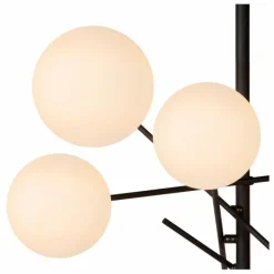 Luminaires Lucide Suspension Lucide ALARA LED Noir, 6 lumières