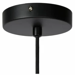 Style Boho-Chic-Luminaires Lucide Suspension Lucide ALBAN Noir, 1 lumière