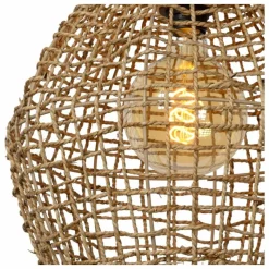 Style Boho-Chic-Luminaires Lucide Suspension Lucide ALBAN Noir, 1 lumière