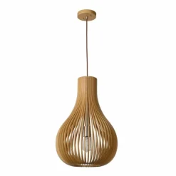 Luminaires Scandinaves-Luminaires Lucide Suspension Lucide BODO Brun, 1 lumière