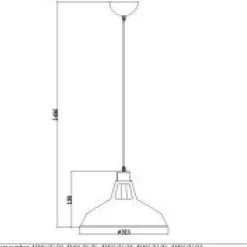 Lampes Industrielles-Luminaires Lucide Suspension Lucide BRASSY-BIS Noir, 1 lumière