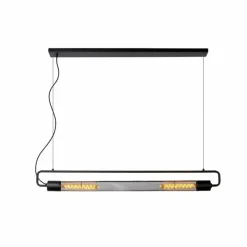 Luminaires Lucide Suspension Lucide CALIXT Noir, 2 lumières* Suspensions