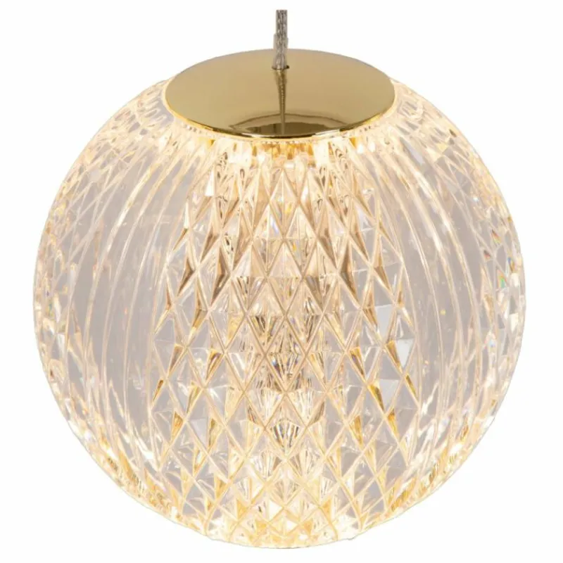 Luminaires Lucide Suspension Lucide CINTRA LED Or, 1 lumière