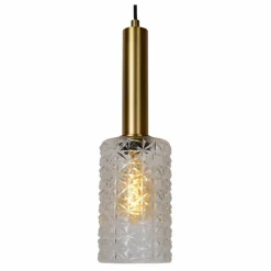 Luminaires Lucide Suspension Lucide CORALIE Laiton, 7 lumières