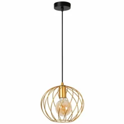 Lampes Dorées-Luminaires Lucide Suspension Lucide DANZA Noir, 1 lumière