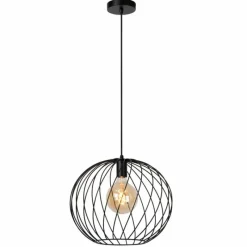 Luminaires Lucide Suspension Lucide DANZA Noir, 1 lumière* Suspensions