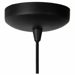 Lampes Vintages & Rétros-Luminaires Lucide Suspension Lucide DIKRA Noir, 1 lumière