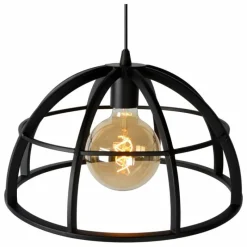 Lampes Vintages & Rétros-Luminaires Lucide Suspension Lucide DIKRA Noir, 1 lumière