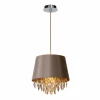 Luminaires Lucide Suspension Lucide DOLTI Brun, 1 lumière