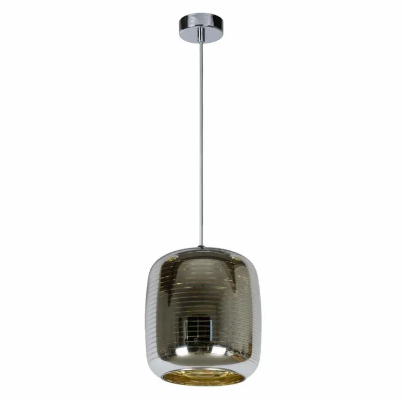 Luminaires Lucide Suspension Lucide ERYN Chrome, 1 lumière