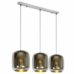 Luminaires Lucide Suspension Lucide ERYN Chrome, 3 lumières