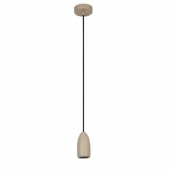 Luminaires Lucide Suspension Lucide EVORA Taupe, 1 lumière* Suspensions