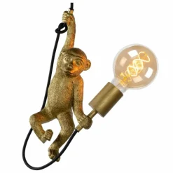 Lampes Dorées-Luminaires Lucide Suspension Lucide EXTRAVAGANZA CHIMP Noir, 1 lumière