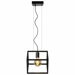 Luminaires Lucide Suspension Lucide FABIAN Noir, 1 lumière* Suspensions