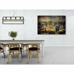 Luminaires Lucide Suspension Lucide FABIAN Noir, 4 lumières* Suspensions