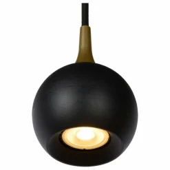 Lampes Dorées-Luminaires Lucide Suspension Lucide FAVORI Noir, 1 lumière