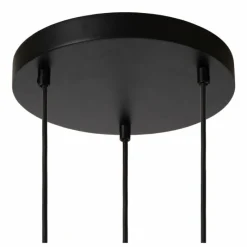 Luminaires Lucide Suspension Lucide FILOX Noir, 3 lumières* Suspensions