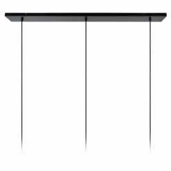 Luminaires Lucide Suspension Lucide FIRMIN Noir, 3 lumières