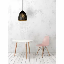 Luminaires Scandinaves-Luminaires Lucide Suspension Lucide GALLA Noir, 1 lumière