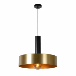 Lampes Dorées-Luminaires Lucide Suspension Lucide GIADA Or, 1 lumière