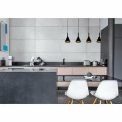 Luminaires Scandinaves-Luminaires Lucide Suspension Lucide GIPSY Noir, 4 lumières