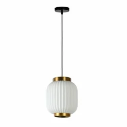Lampes Dorées-Luminaires Lucide Suspension Lucide GOSSE Noir, 1 lumière